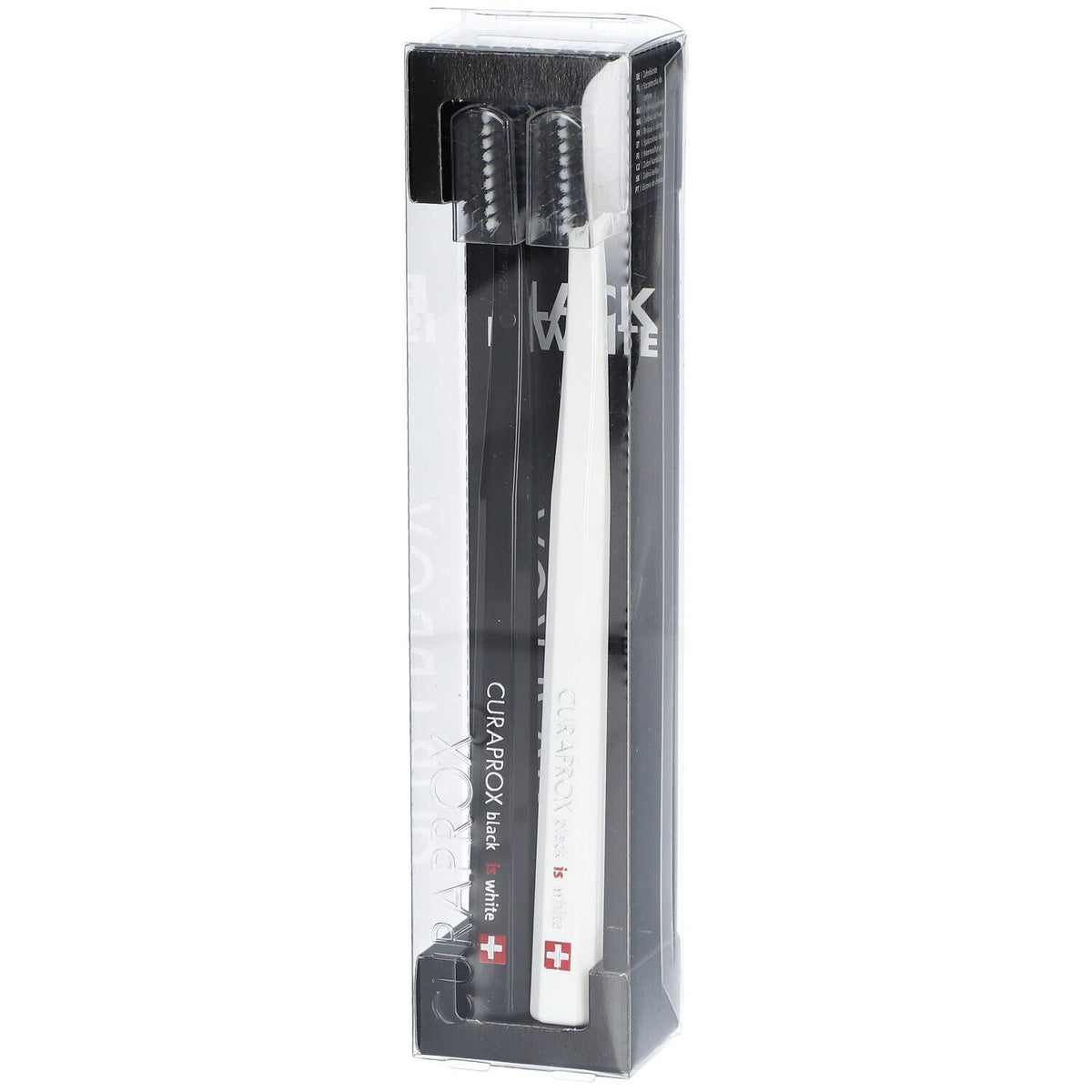 CURAPROX White is Black brosses à dents (2 pièces)
