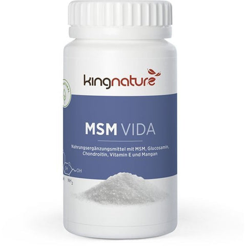 kingnature MSM vida (60 pièces)