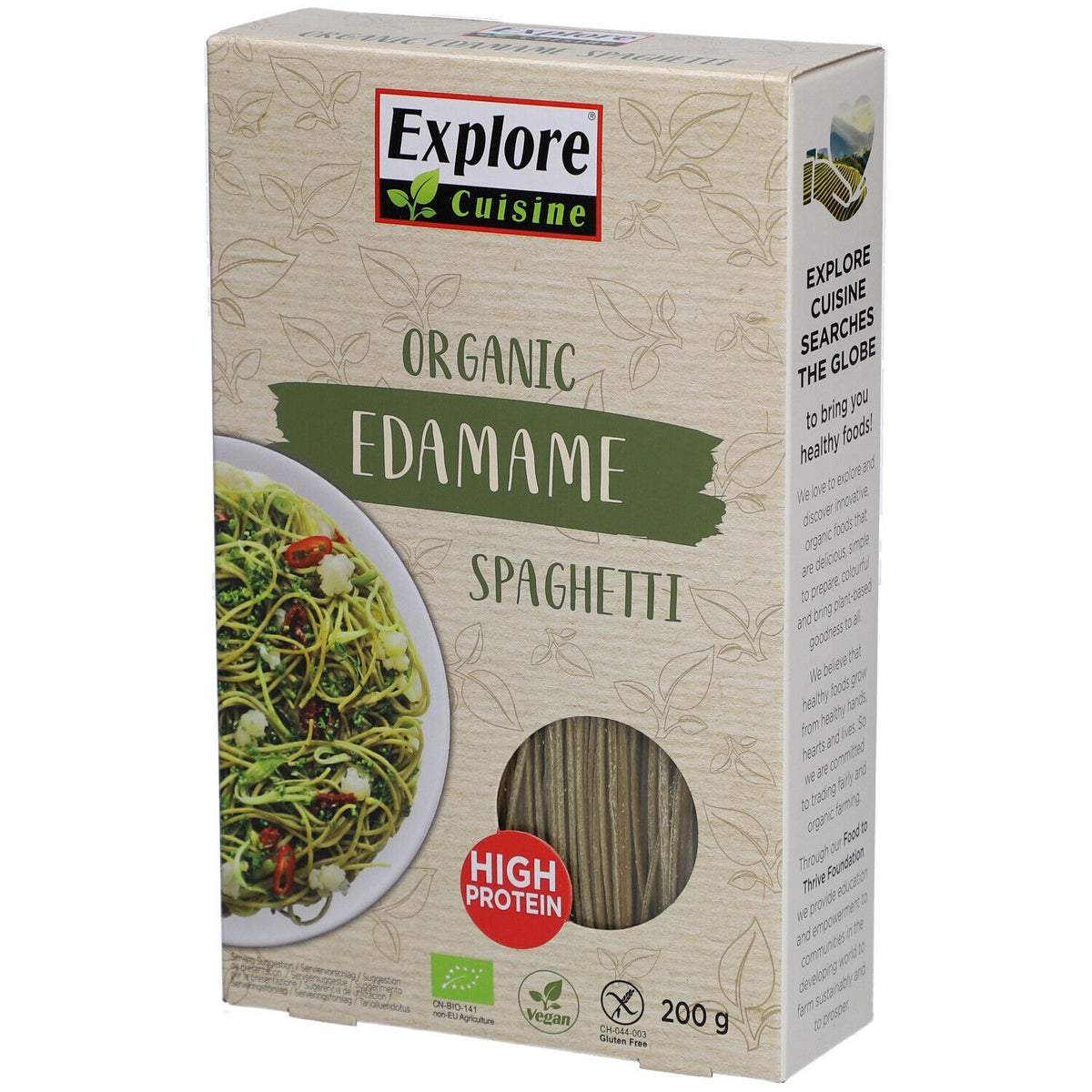 Explore Cuisine Spaghetti de haricots edamame bio UE (200 g)