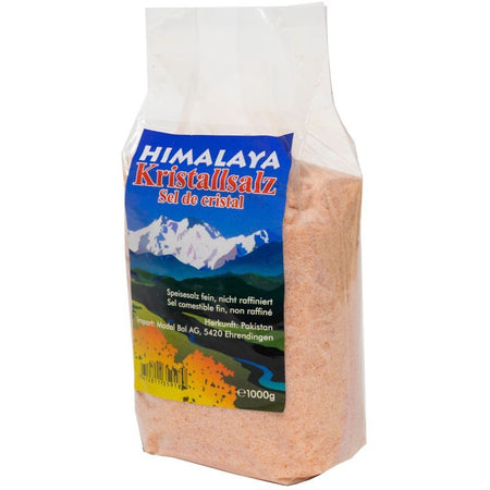 MADAL BAL Sel de cristal d'Himalaya fin moulu (1 kg)