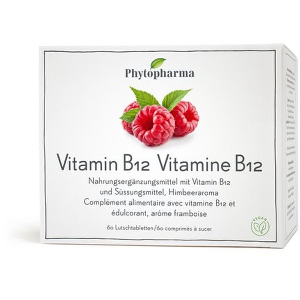 PHYTOPHARMA Vitamin B12 (60 pièces)