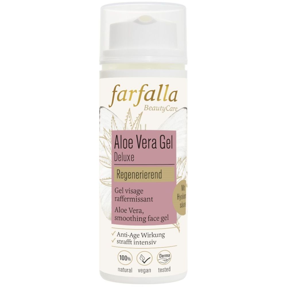 farfalla Deluxe Gel pour le visage Aloe Vera (50 ml)