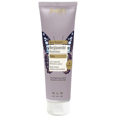 farfalla BeautyCare Lotion corporelle à la lavande de montagne (150 ml)