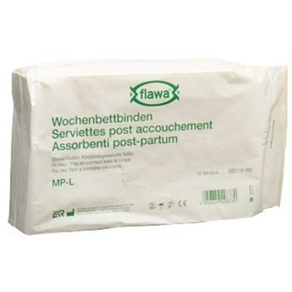 flawa® Serviettes Post Accouchement (10 pièces)