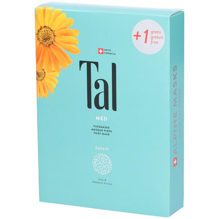 Tal masque pour pieds (6 pièces)