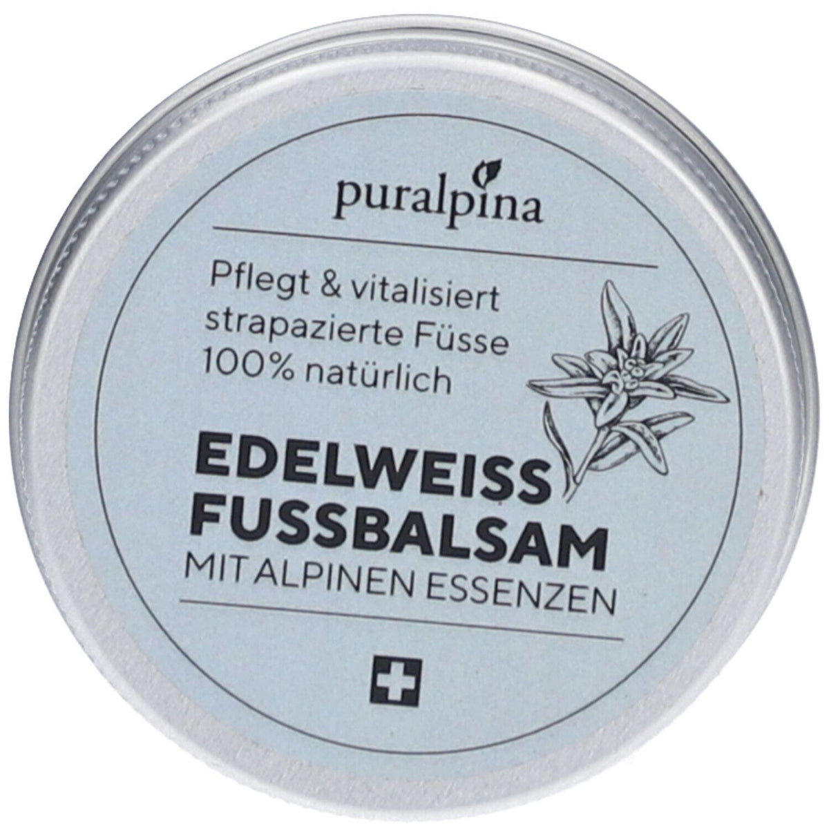 Puralpina Edelweiss baume pour les pieds (30 ml)