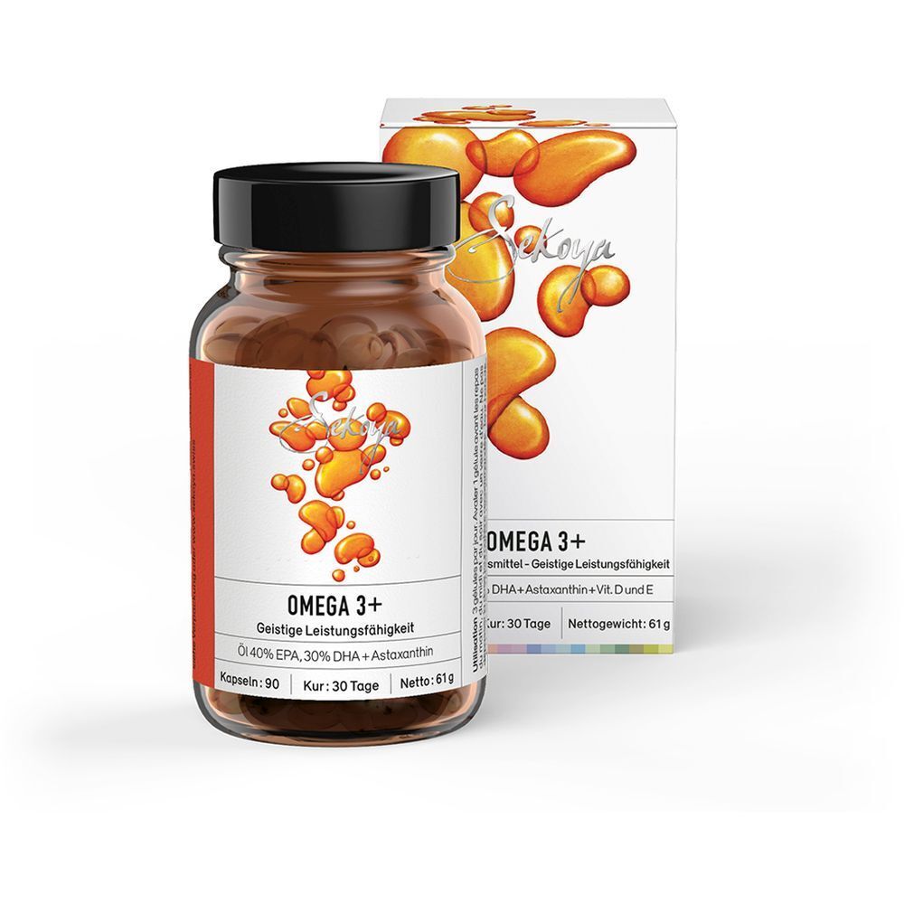 Sekoya Swiss Omega 3+ DHA & EPA (90 gélules)