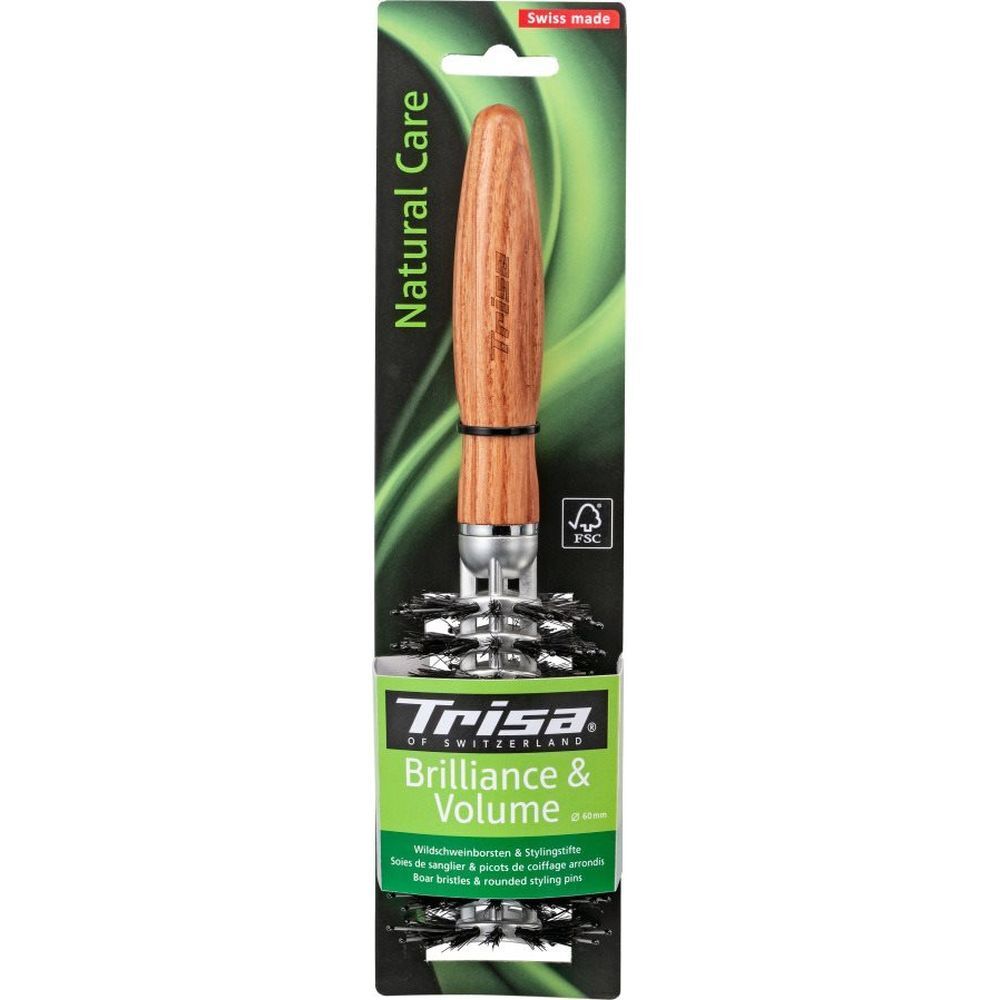 TRISA Natural Care Brilliance & Volume brosse à cheveux (1 pièce)