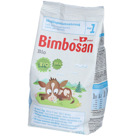 BIMBOSAN Lait pour nourrissons 1 Bio (400 g)
