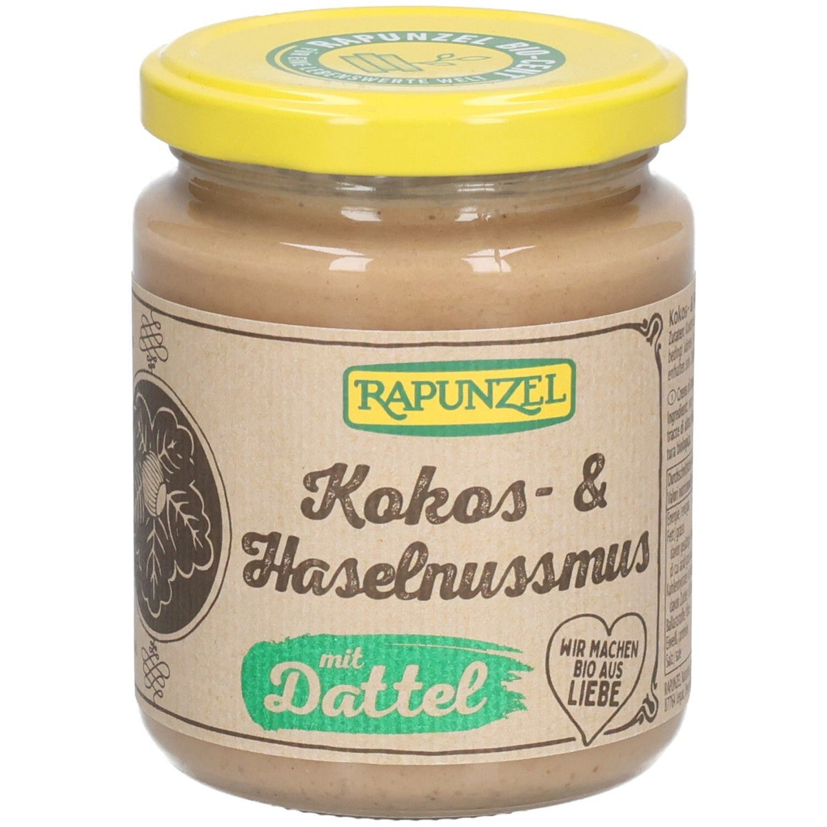 Rapunzel pâte de coco et noisette à la datte (250 g)