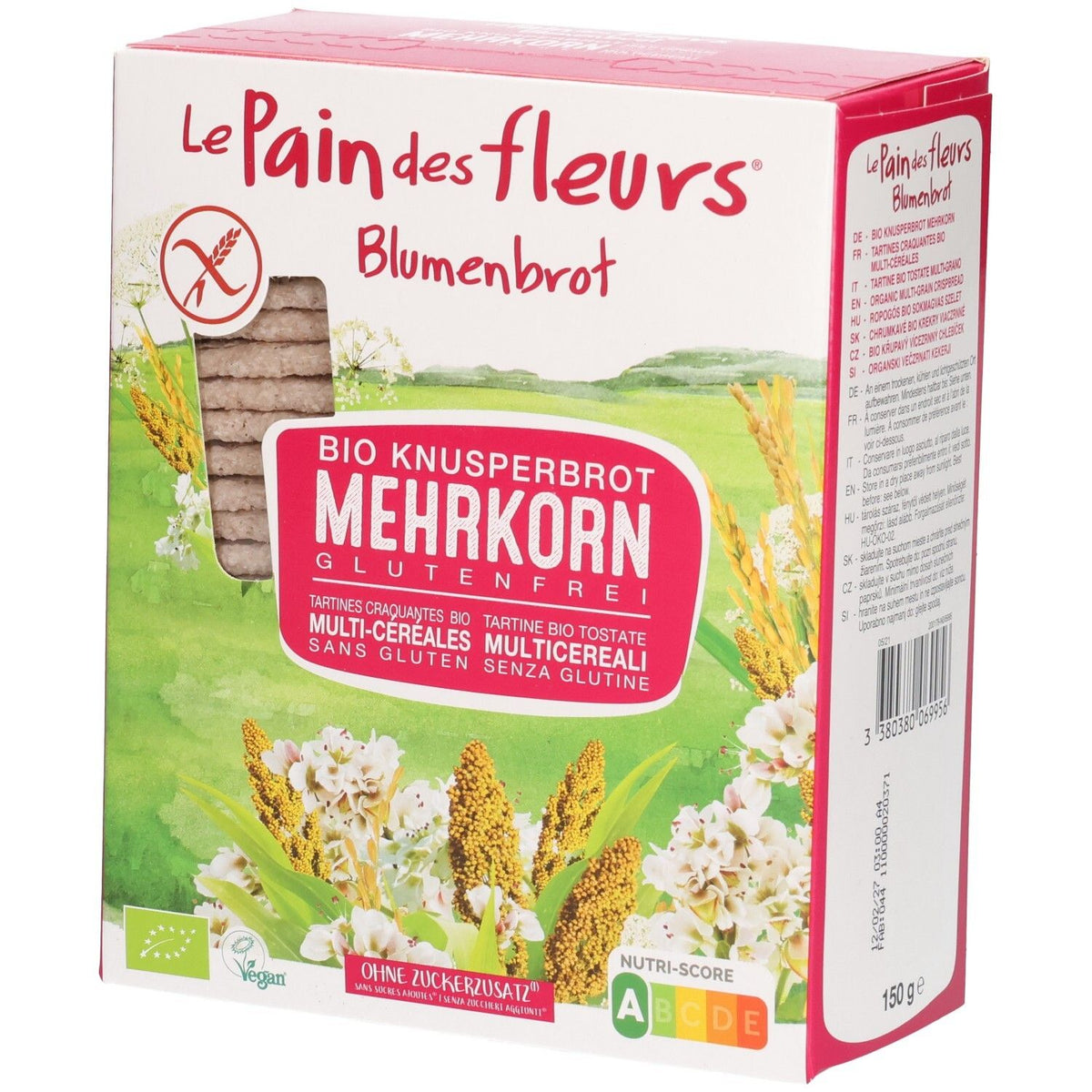Blumenbrot Bio tranches multicéréales sans gluten (150 g)