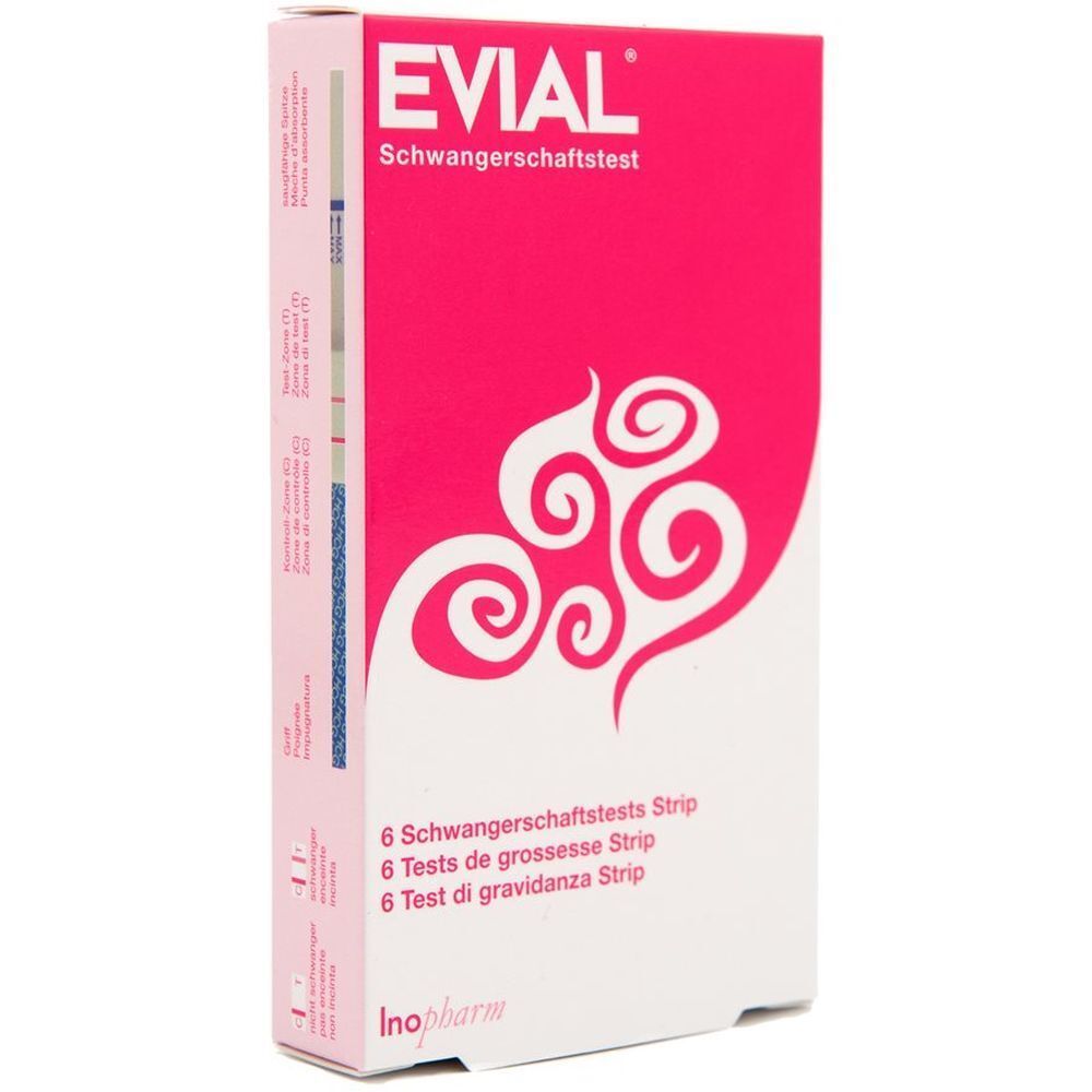 EVIAL Test de grossesse — 6 pièces