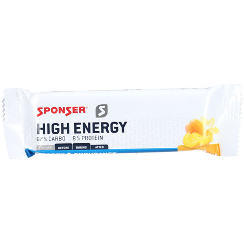 SPONSER® HIGH ENERGY BAR Aprikose-Vanille (45 g)
