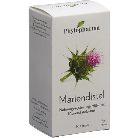 Phytopharma Mariendistel – 80 Kapseln