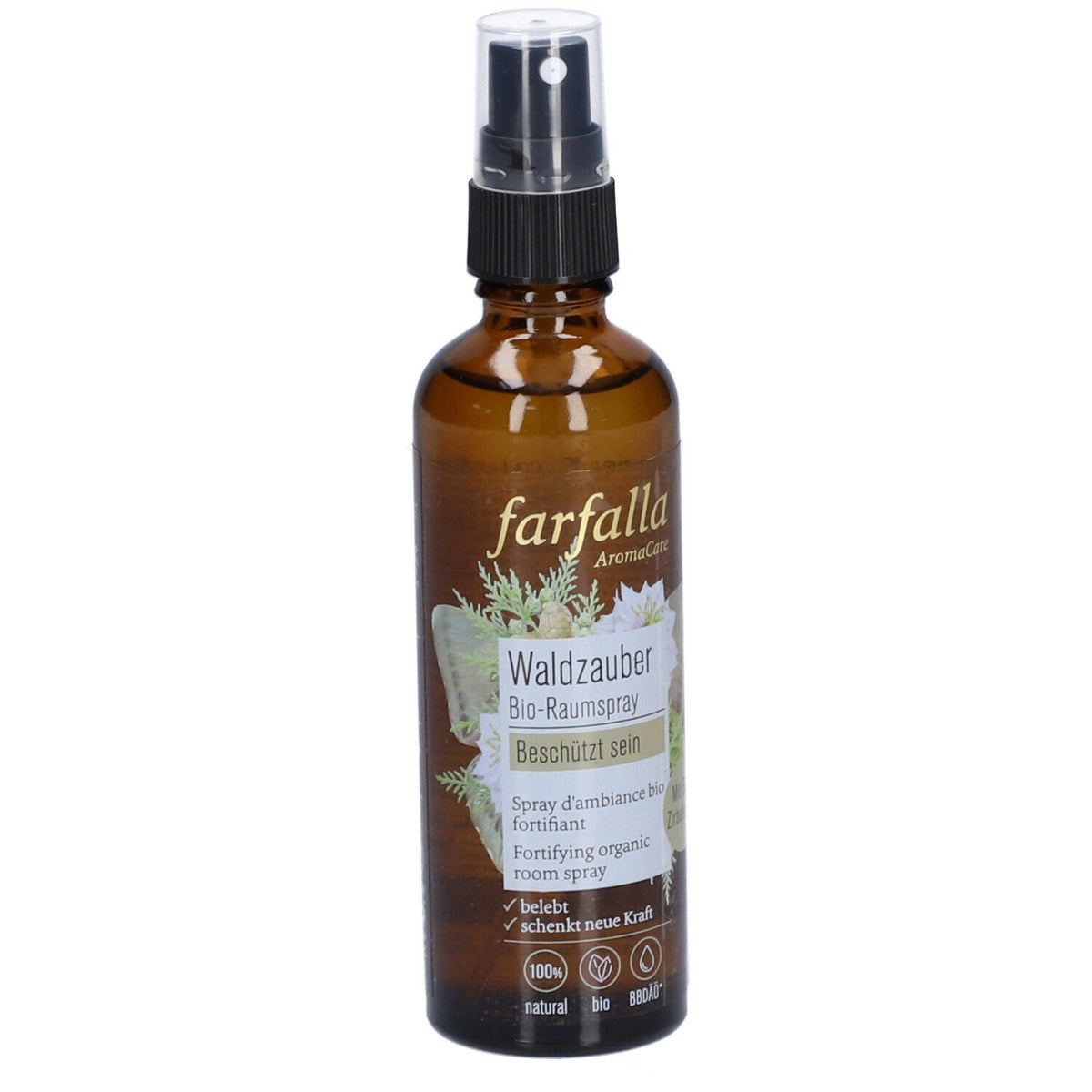 farfalla Waldzauber, spray d'ambiance bio (75 ml)