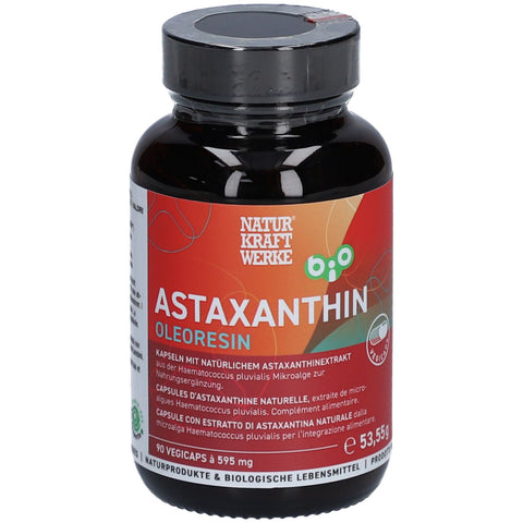 NATURKRAFTWERKE Organic Astaxanthin 595 mg — 90 capsules