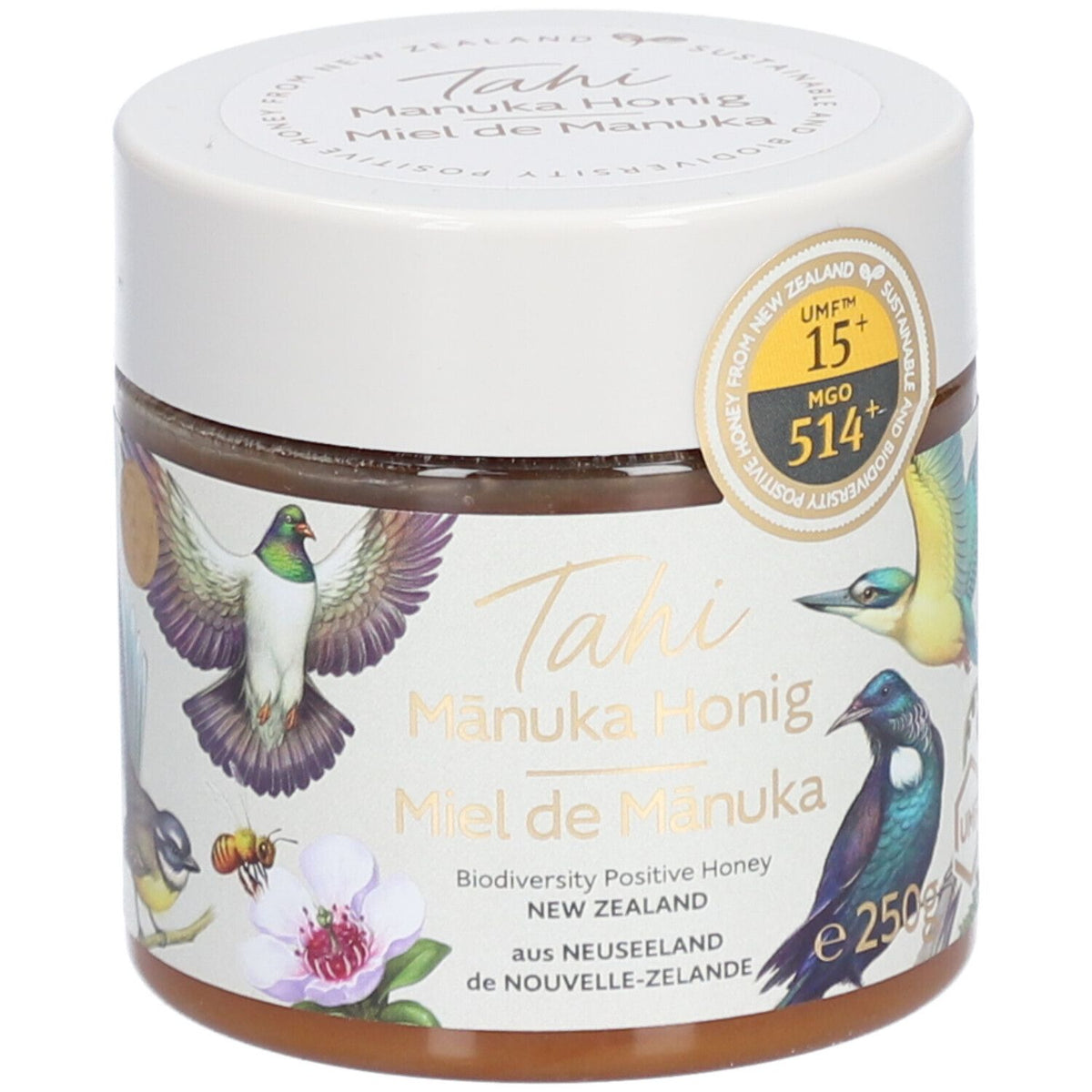 TAHI Miel de Manuka UMF 15+ MGO 514+ — 250 g