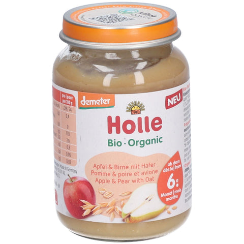 Holle Apfel & Birne und Hafer (190 g)