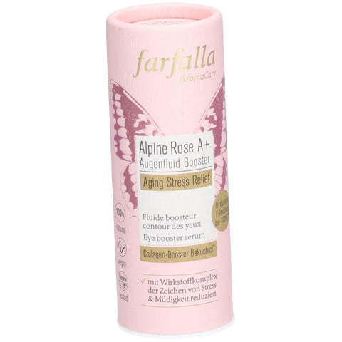 farfalla Alpine Rose A+ fluide contour des yeux Booster