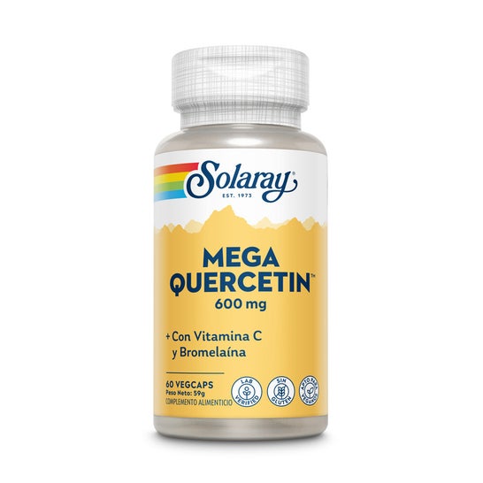 Solaray Mega Quercitin 60 gélules 600 mg