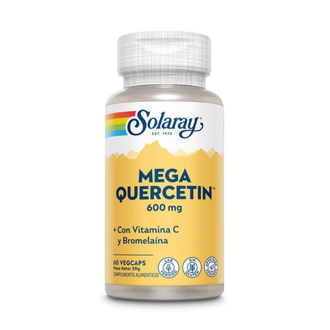 Solaray Mega Quercitin 60 gélules 600 mg