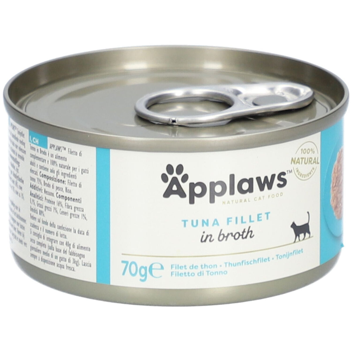 Applaws™ filet de thon en bouillon (70 g)