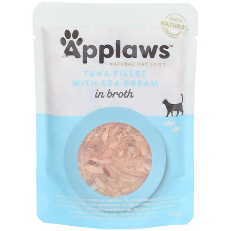 Applaws™ Filet de thon à la dorade en bouillon (70 g)