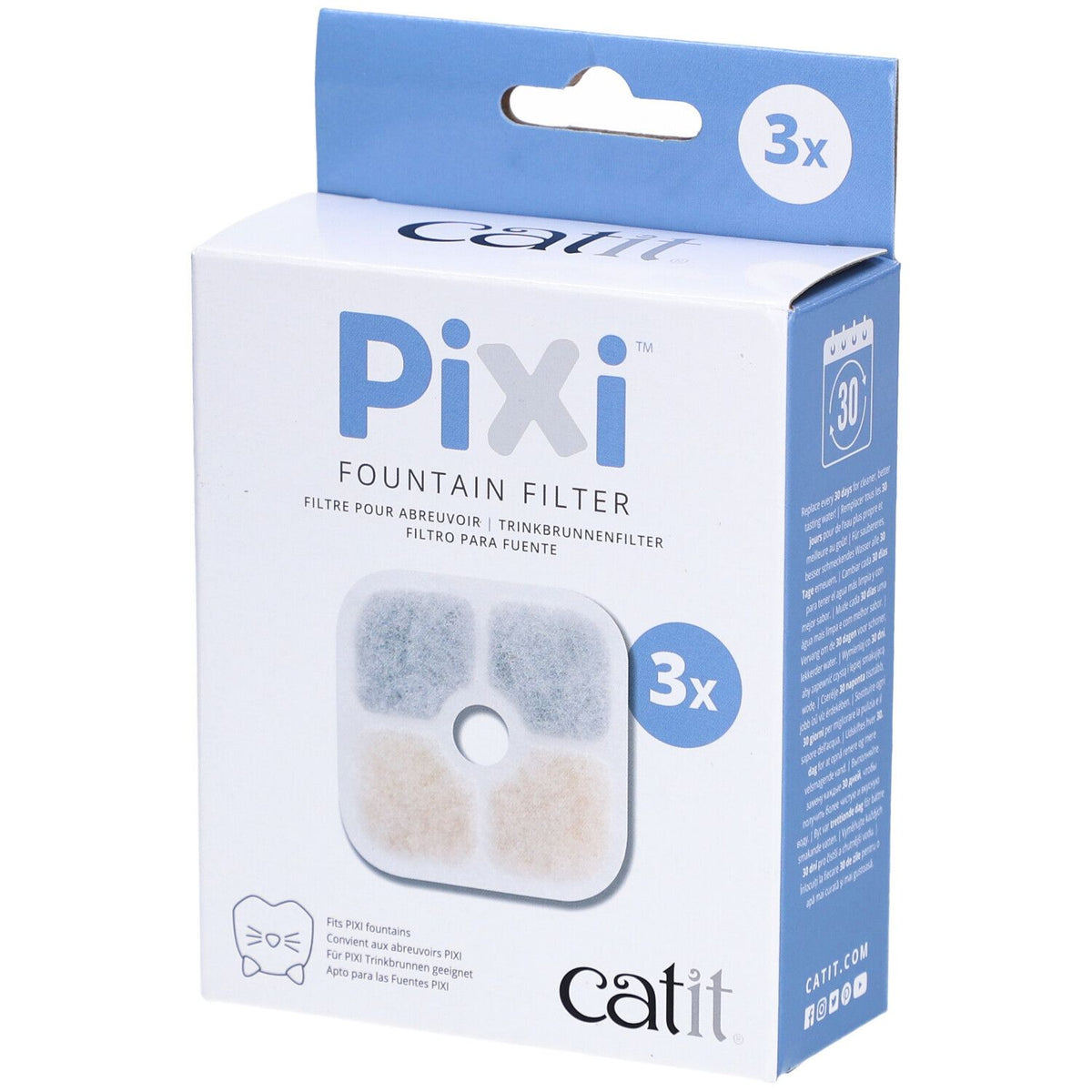 Catit PIXI filtre pour fontaine à boire (1 pièce)