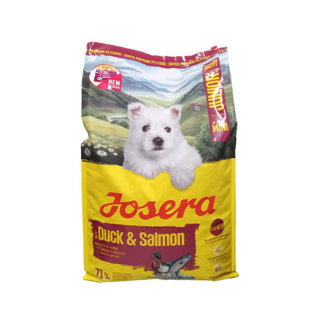 Josera Mini Junior Duck & Salmon aliment pour chiots de petites races (10 kg)