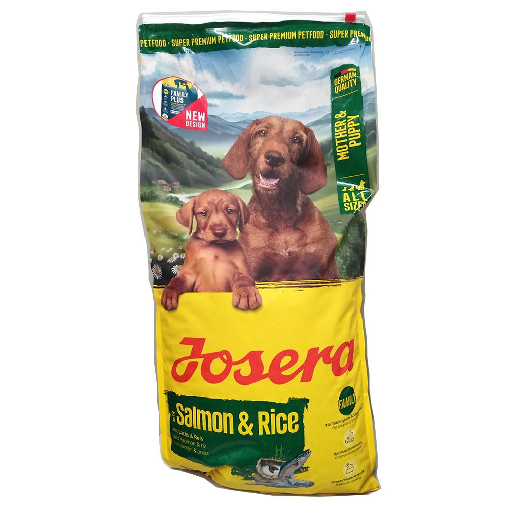 Josera Mother & Puppy Saumon & Riz aliment pour chiots et chiennes (12,5 kg)