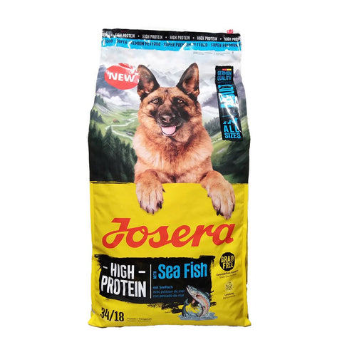 Josera High Protein Sea Fish croquettes pour chiens actifs (12,5 kg)