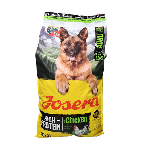 Josera High Protein Chicken Trockenfutter für aktive Hunde (12,5 kg)