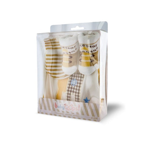 Babyoops Geburtsset 0-6 Monate Beige