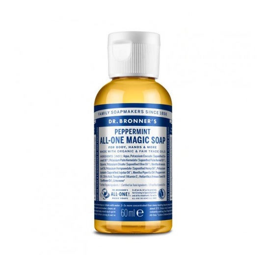 Dr. Bronner's savon à la menthe (60 ml)