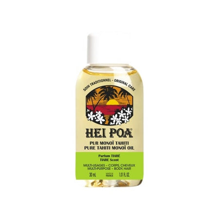 Hei Poa Pur Monoï Tahiti Huile Parfum Tiaré (30 ml)