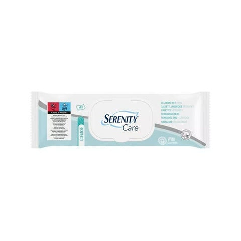 Serenity lingettes nettoyantes (63 pièces)