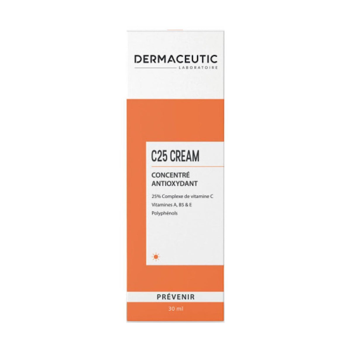 Dermaceutic C25 crème concentré antioxydant (30 ml)