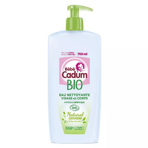Cadum Baby Sanftes Reinigungswasser 750ml