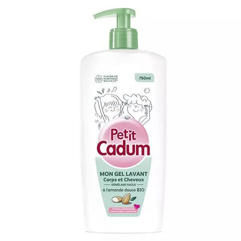 Cadum Kinder Mein Duschgel & Shampoo Süßmandel 750ml