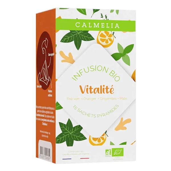 Calmelia - Infusion Vitalité bio - 15 infusettes