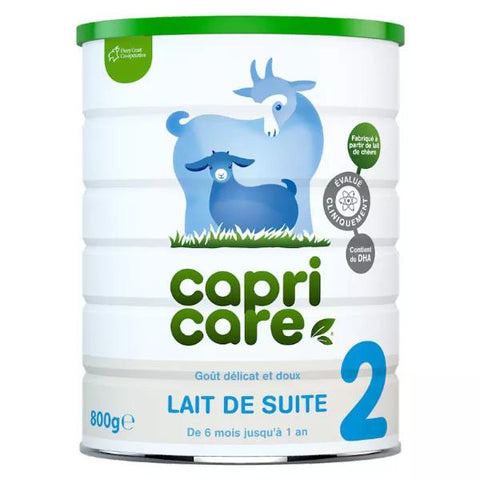 CapriCare Ziegenmilch Folgemilch 2. Stufe 800g
