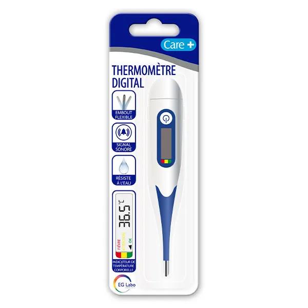 Care + thermomètre digital pour nourrisson, enfant et adulte (1 unité)