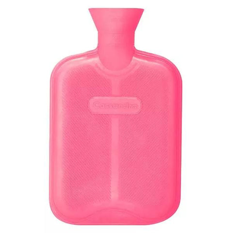 Cassandra Pink Rubber Hot Water Bottle 1.8L
