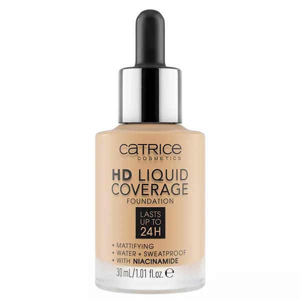 Catrice Visage HD Liquid Coverage Fond de Teint N°036 Hazelnut Beige 30 ml