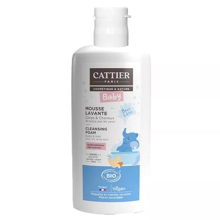 Cattier Bébé Mousse Lavante Bio 150ml