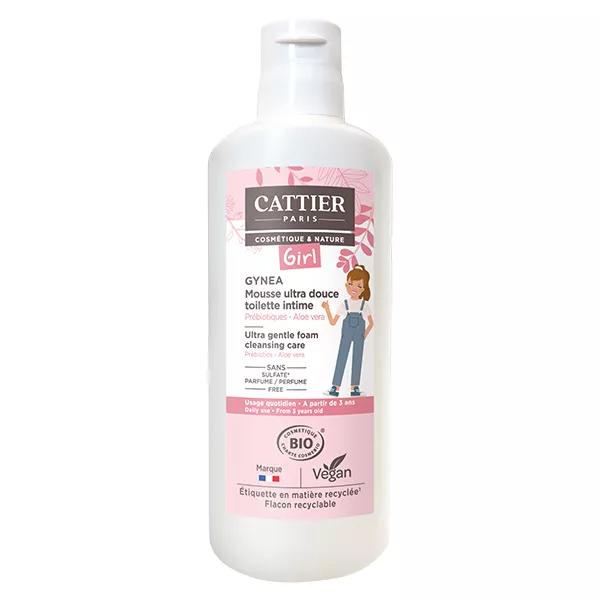 Cattier Gynéa Girl Mousse Ultra Douce Toilette Intime Bio 150ml