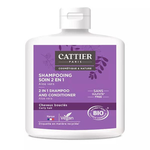 Cattier Organic 2-in-1 Curly Hair Shampoo & Conditioner 250ml