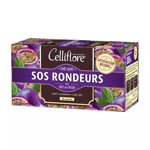 Celliflore Grüner Tee SOS Rundungen 25 Beutel