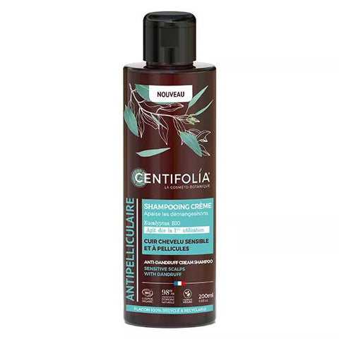 Centifolia Anti-Dandruff Cream Shampoo for Sensitive Scalp Organic 200ml