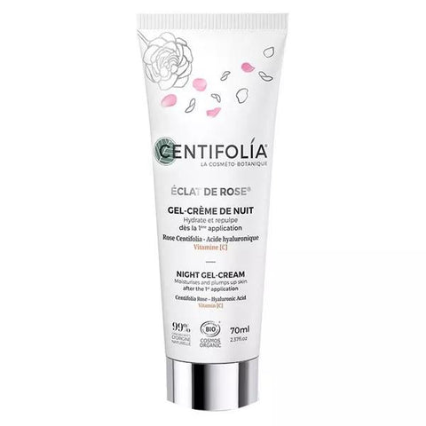 Centifolia Éclat de Rose Gel Crème de Nuit Bio 70ml